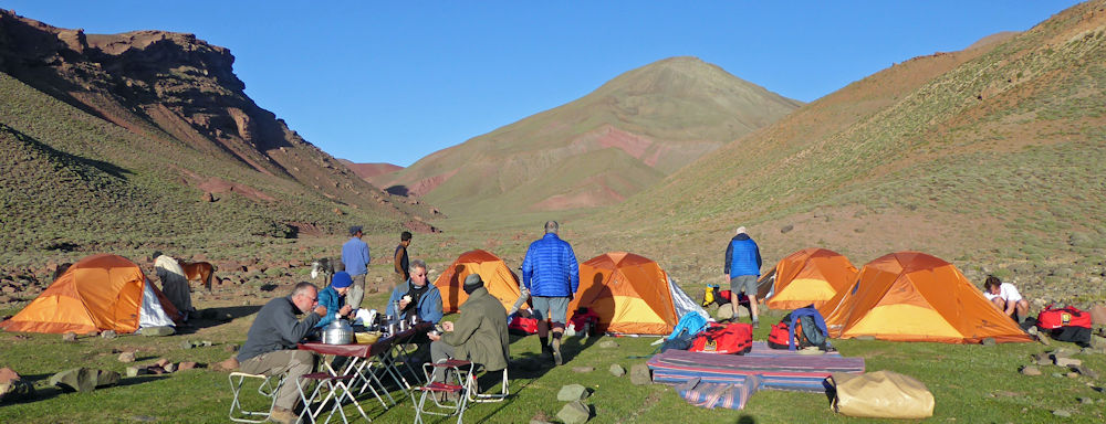 Early breakfast on day 4, 